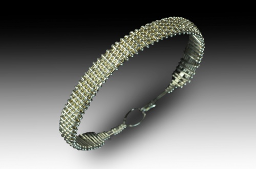 Woven Wire Bracelet